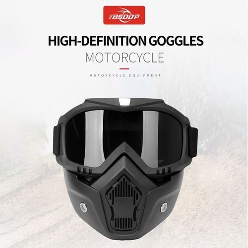 Mortorcycle Face Mask High-definition Goggles