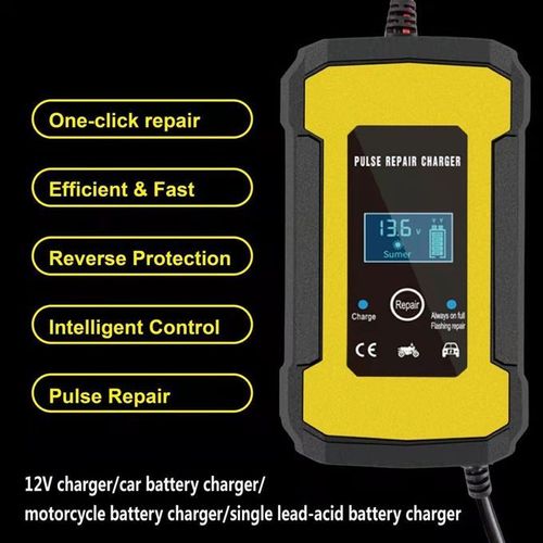 Car Battery Charger 12V 6A Smart Fully Automatic