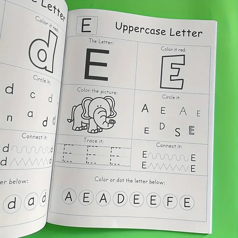 53-Page Comprehensive Alphabet Phonics Workbook - Learn English Language with 26 Letters A-Z, Fun Coloring Activities for Preschool and Kindergarten Learning - Perfect for Early Childhood Education and Language Development