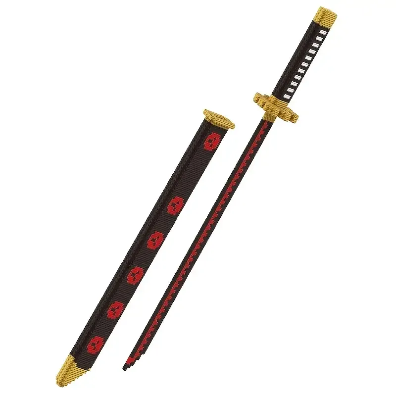 Magical Thousand Blades Anime Building Blocks Weapon Scabbard Set - Educational & Fun Gift Idea for Boys