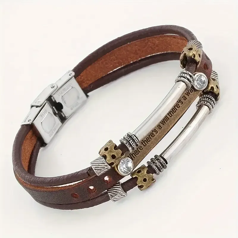 Trendy Leather Rope Bracelets