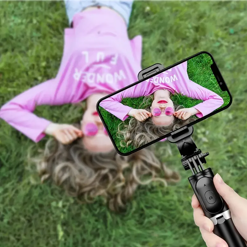 40 Extendable All-in-1 Cell Phone Selfie Stick Tripod with 360°Rotation