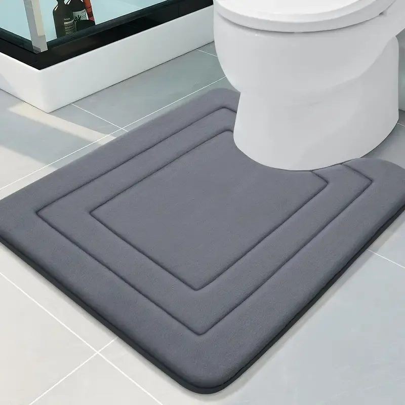 Memory Foam Bath Mat Kitchen Rugs