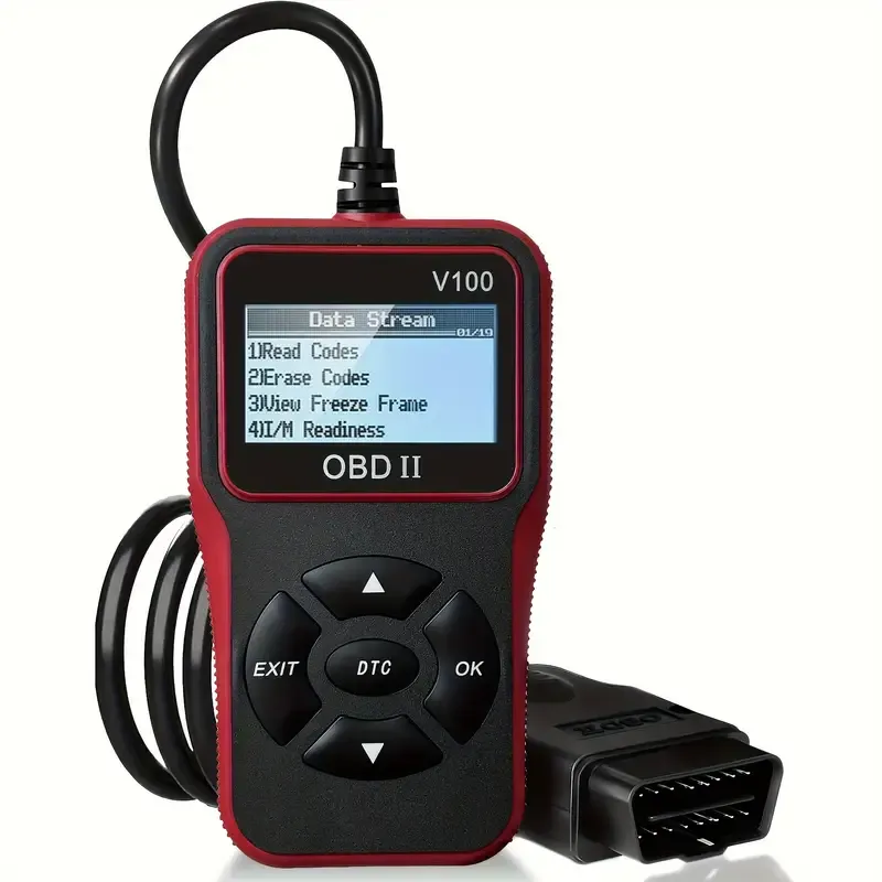 OBD2 Diagnose Scanner - Code Reader for All OBD II Protocol Cars Since 1996 - Engine Fault Code Reader Scan Tool