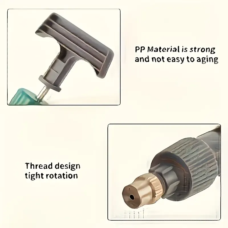 Handheld High-Pressure Sprayer with Adjustable Nozzle