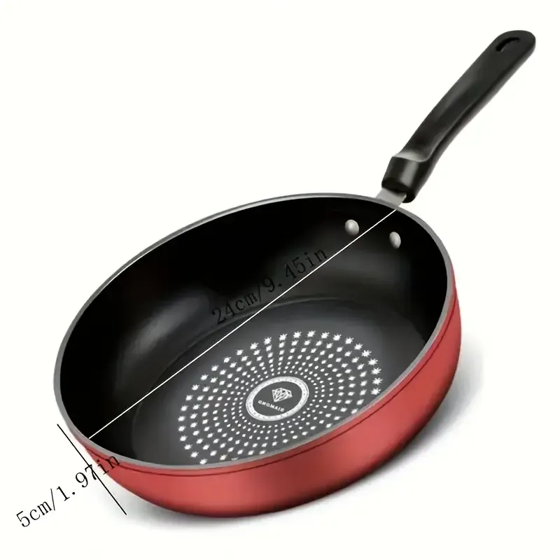 Cast Iron Skillet Nonstick Fry Pan, Dishwasher Safe, Induction Compatible, Lightweight Smokeless Frying Pan for Gas & Smooth Surface Stovetops, with Stainless Steel Handle, for Steak, Pancakes, Breakfast