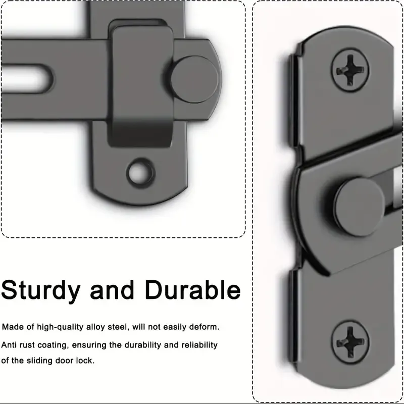 Durable Stainless Steel Barn Door Lock