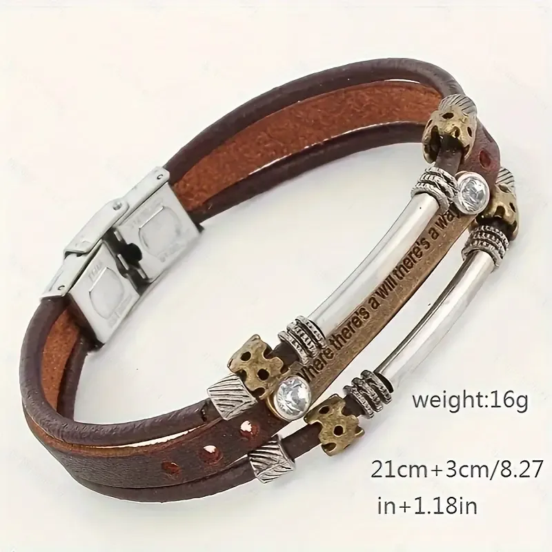 Trendy Leather Rope Bracelets