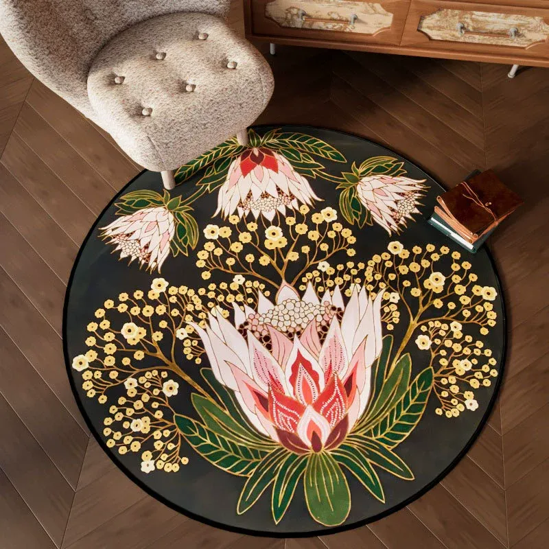 Lotus flower Insect rugs