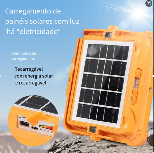 Luz de inundação movida a energia solar do diodo emissor de luz4000W