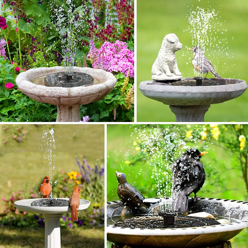 🔥Solar-Powered Bird Fountain Kit