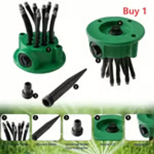 🌱360° Coverage Precision Garden Irrigation Sprinkler