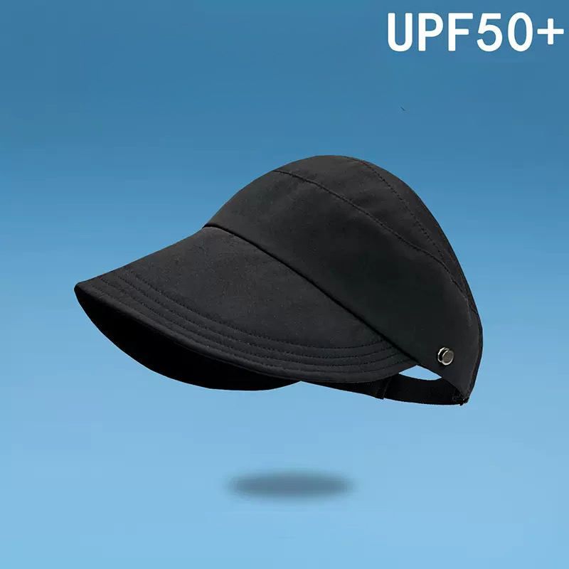 New sun-protective visor hat, perfect for summer outdoor activities, makes your face look smaller, and can be used to hang masks.