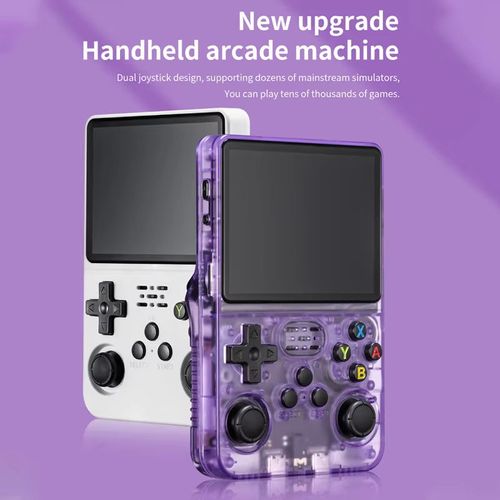 64G Retro GBA Arcade Classic FC Handheld Game Console Portable Cross