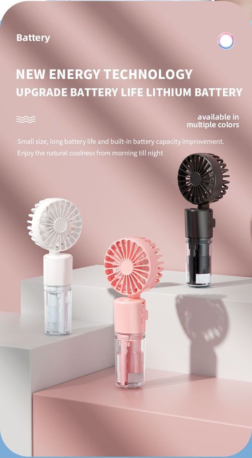 Mini outdoor fan Spray fan
