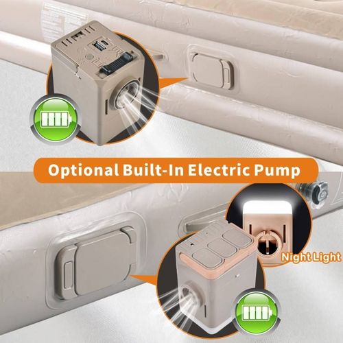 Air Cushion Bed with a Built-in Air Pump is perfect for any space