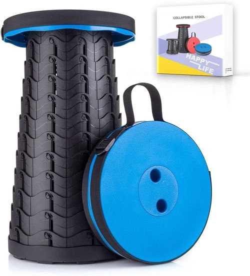 Outdoor Plastic Portable Modern Telescopic Stools Retractable Height Adjustable Stool