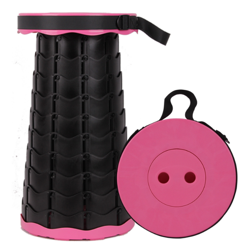 Outdoor Plastic Portable Modern Telescopic Stools Retractable Height Adjustable Stool