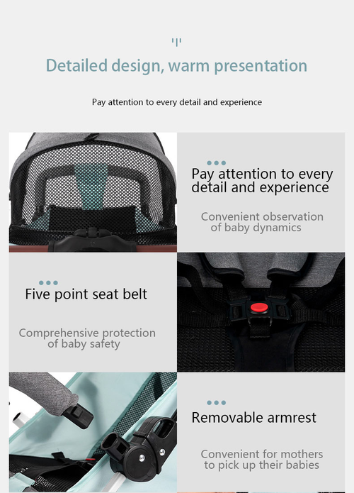 Simplify outings with our Ultra-Light Foldable Stroller!