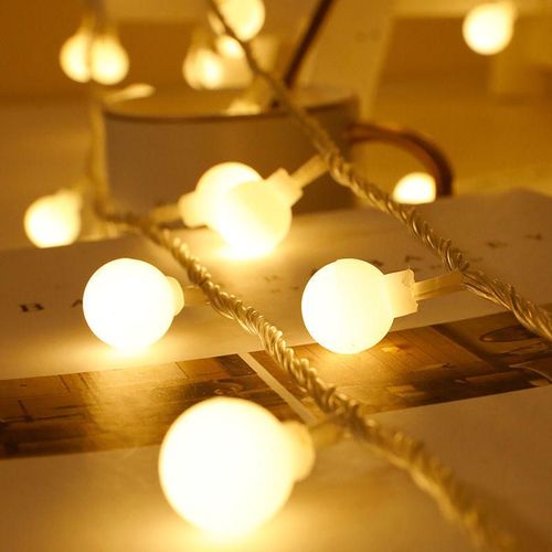 Battery-powered String Lights 10m for Decorating Christmas Trees, Parties, White, Colorful, Warm-toned Lights for Window Strips