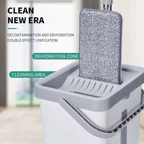 Replacement Vacuum and Robot Aluminum With Telescopic Window Head Microfiber Mops Cleaner Broom Holder Wall Mount Master Mop