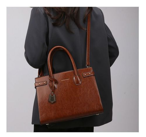 New light luxury fashion simple shoulder bag women's commuting trendy temperament handbag
