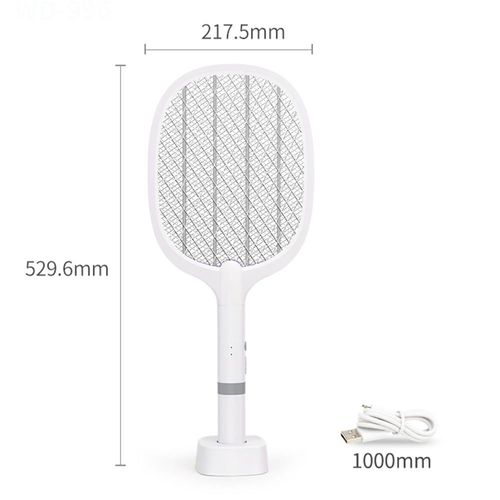 Usb Rechargeable Raquette Moustique Mosquito Killer Electric Mosquito Racket Fly Zapper Electric Fly Swatter