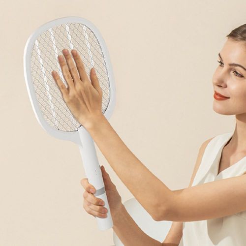 Usb Rechargeable Raquette Moustique Mosquito Killer Electric Mosquito Racket Fly Zapper Electric Fly Swatter