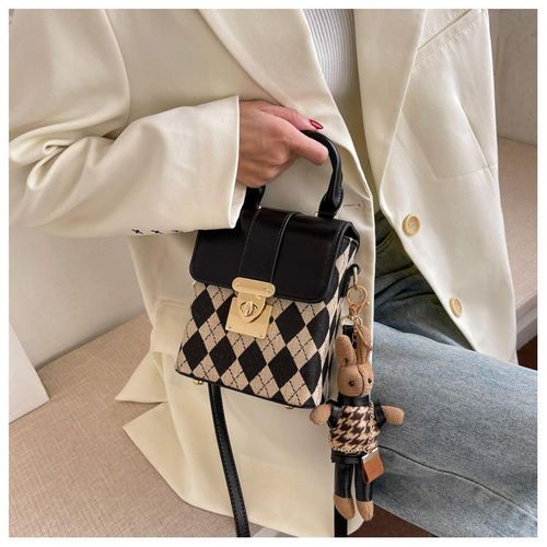 French niche design bags, new women's bags, popular crossbody bags, popular handbags, small square bags