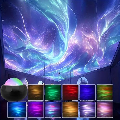 5V Starry Sky Light Northern Lights LED Projector Light Night Light Atmosphere Light