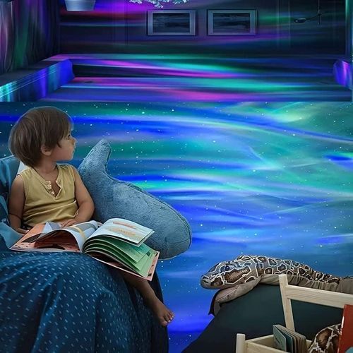 5V Starry Sky Light Northern Lights LED Projector Light Night Light Atmosphere Light
