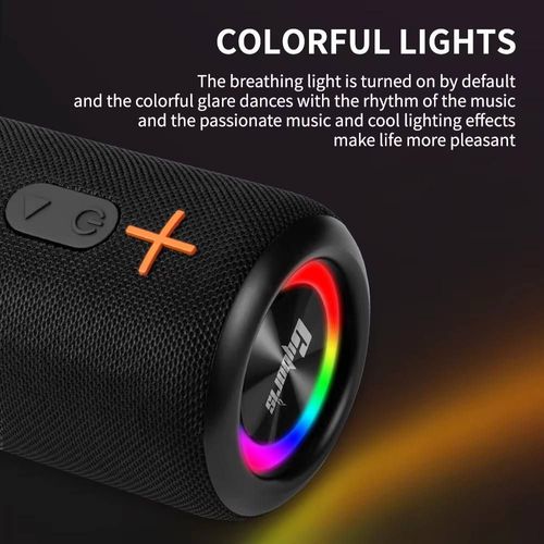 Cyboris S10 Sound Master BoomBox Speaker 2 In1 Tws Mini 20W 3D Surround Rgb Colorful Light Portable Blue Tooth Speakers