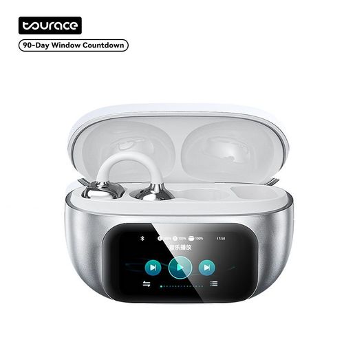 Long Battery Life Smart Bluetooth Earbuds with AI Translator  Display 144 Languages Support Wireless Earphone for Work
