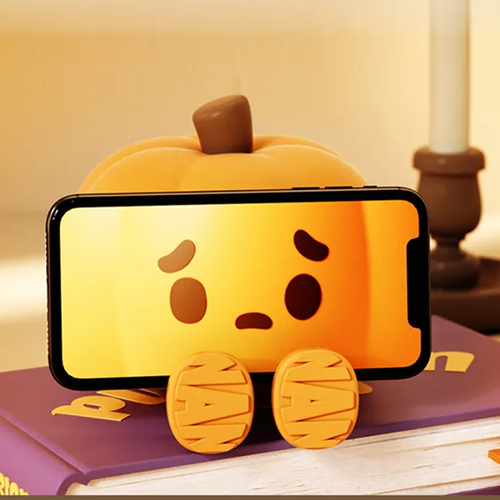 Kids Festival Cute Small Lantern Pumpkin Silicone Night Light Gift Room Decor Warm Night Light Lamp Cartoon Child Silicone Lamp