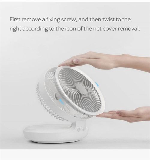 Fashion LED Breathing Light Portable USB Mini air Circulating Fan