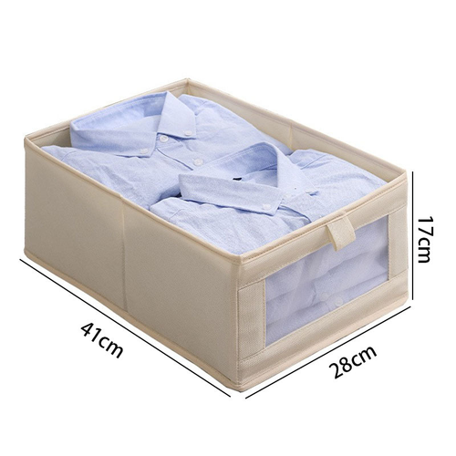 Hot Selling Clothes Organizer Wardrobe Closet Organizer Folding Underwear Toy Sundries Storage Box