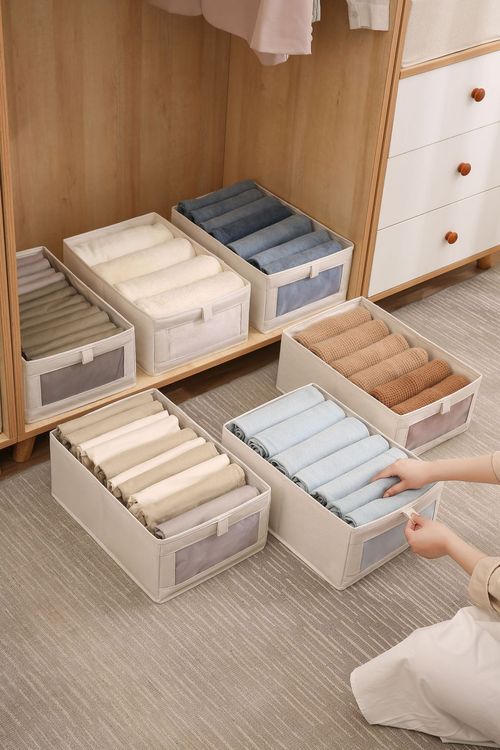 Hot Selling Clothes Organizer Wardrobe Closet Organizer Folding Underwear Toy Sundries Storage Box