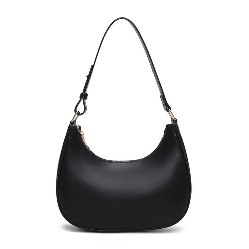 2025 women's high-end handmade shoulder bag underarm bag niche new half-moon handbag