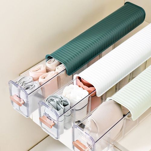 Wall-Mounted Transparent Closet Drawer Household Organizer for Underwear Socks Storage Organize Your Closet with Style