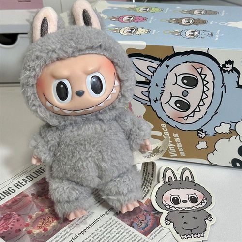 Labubu Macaron Series Vinyl Toy Pendant Custom Mystery Boxes Original Labubu Doll