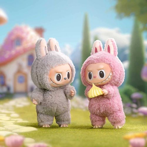 Labubu Macaron Series Vinyl Toy Pendant Custom Mystery Boxes Original Labubu Doll