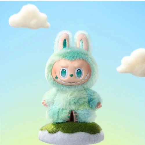 Cute doll Labub third generation front high energy series vinyl plush doll pendant trendy toy doll