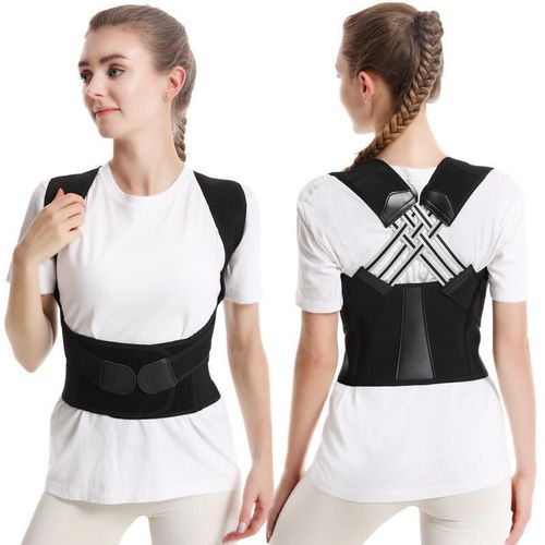 Beautiful Adult Waist Trimmer Hump Back Corrector with Shoulder Opening Posture Correction Belt for Straight Back and Waist