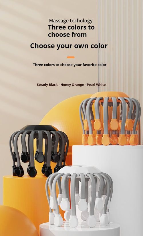 20 Claws Octopus Tool Vibrating Electric Scalp Head Massage Octopus Scalp Head Massager