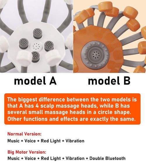 20 Claws Octopus Tool Vibrating Electric Scalp Head Massage Octopus Scalp Head Massager