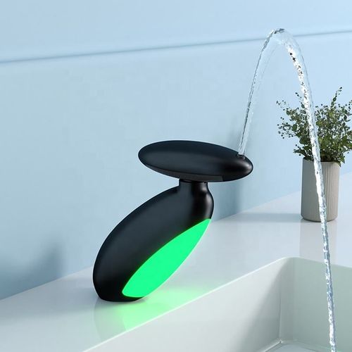 New Design Best Price of LED Ambient Light Wash Basin Pull Out Lavatory Basin Faucet Bathroom Faucets