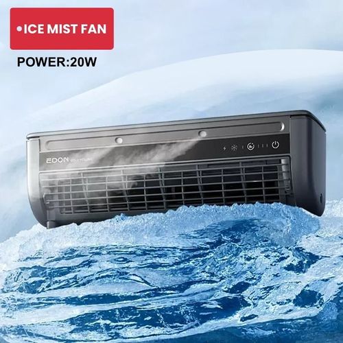 Mini DC 6000mAh Battery Rechargeable Portable Air Conditioner Mist Spray Cooler Air Cooling Fan With Water for Home