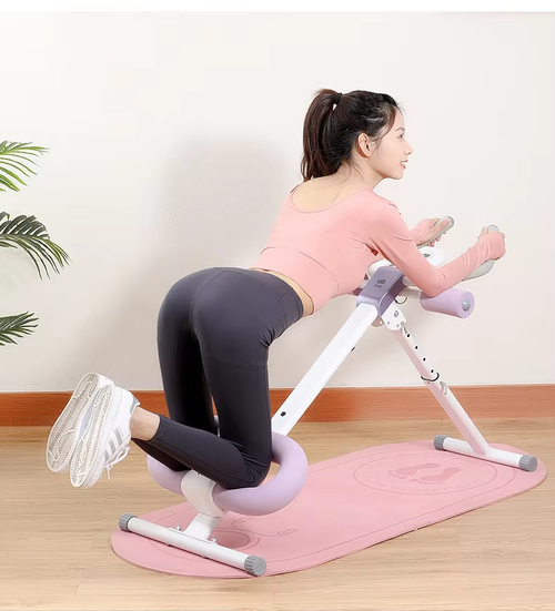 Abdominal Trainer for Home Gym Plastic Lazy Exercise Equipment Roller Wheels Slimming Belly Waist Fitness Artifact for Muscle