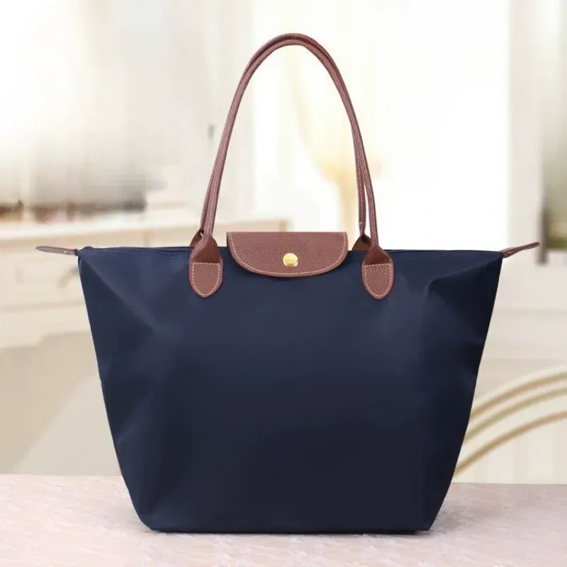 Luxury Nylon Tote Shoulder Bag for Women Eco-friendly Series Handbag Dumpling Bag Waterproof Durable Nylon
