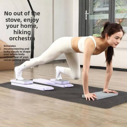 Multi-Purpose Home Training Abdominal Wheel Foldable Plastic Pilates Board for Leg Pelvic Floor Muscle Trainer Beauty Artifact